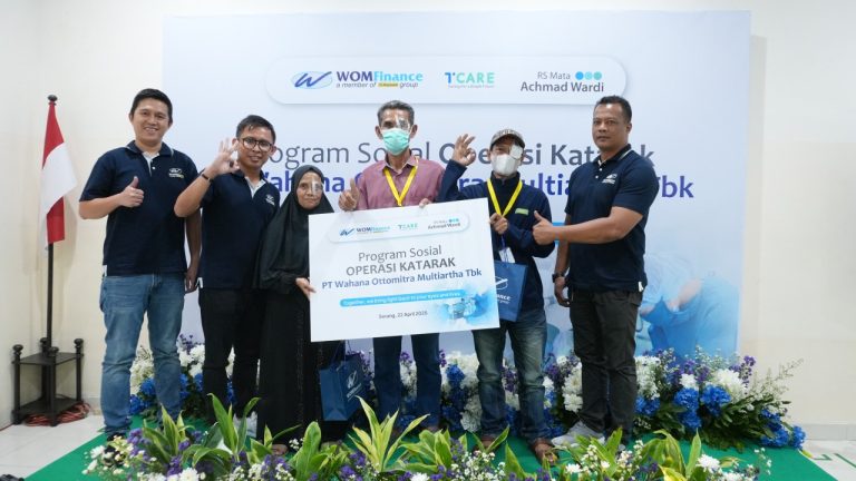 WOM Finance bersama T.CARE Berkomitmen Tingkatkan Kualitas Hidup dengan Operasi Katarak Gratis untuk Warga Serang