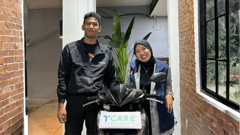 T.CARE Berikan Bantuan Motor untuk Dukung Kemandirian Ekonomi Yatim Binaan