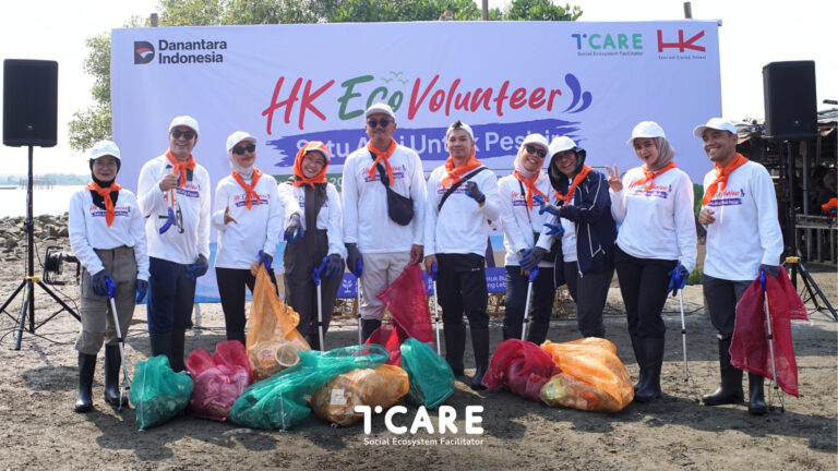 Hutama Karya dan T.CARE Ajak Masyarakat Jaga Pesisir Marunda
