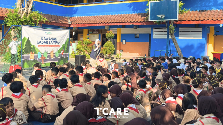 T.CARE Jangkau Sekitar 3.500 Warga Sekolah melalui Program Kawanan Sadar Sampah
